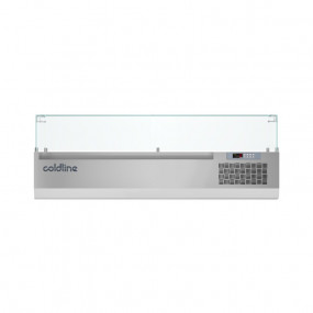 Vitrine Horizontale Gn1/3 - Prof. 380 Mm - Avec Vitrage - FU012608