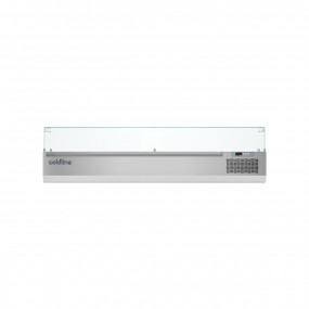 Vitrine Horizontale Gn1/4 - Prof. 320 Mm - Avec Vitrage - FU012615