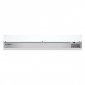 Vitrine Horizontale Gn1/4 - Prof. 320 Mm - Avec Vitrage - FU012617