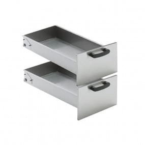 Kit 2 Tiroirs Gn1/1 Pour Placard - Gamme 600 - FU013008
