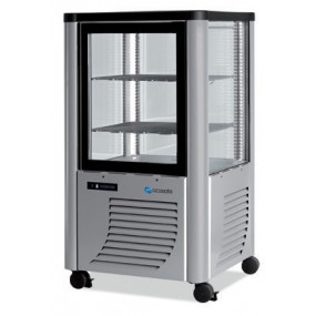 Vitrine Réfrigérée 4 Faces 1 Porte Positive Led - FU013038
