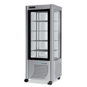 Vitrine Réfrigérée 4 Faces 1 Porte Positive Led - FU013041
