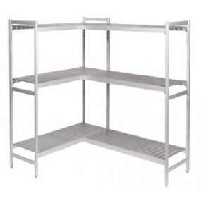 Rayonnage En L  3 Niveaux - Prof 360 Mm - FU013111