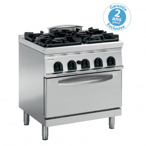 Fourneau 4 Feux / Four Gaz Gn 2/1 - FU013302
