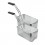 Kit 2 paniers 1/2 friteuse 21 litres - 145 x 410 x 120 mm - Tecnoinox