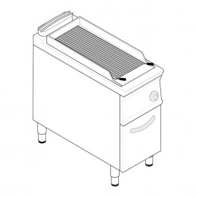 Grillade Charcoal Simple Sur Placard Fermé - FU013570