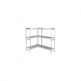 Rayonnage En L  3 Niveaux - Prof 460 Mm - FU013126