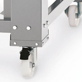 Roulettes (Haut. 130 Mm) Pour Support À Monter - FU012266