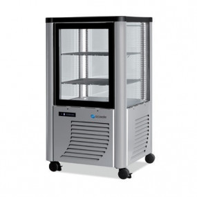 Vitrine Réfrigérée 4 Faces 1 Porte Positive Led - FU013039