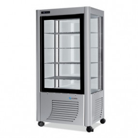 Vitrine Réfrigérée 4 Faces 1 Porte Positive Led - FU013047