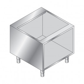 Soubassement baie libre - Prof. 830 mm - Gamme 900 - Baron - Longueur (mm) - 600