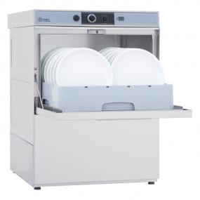 Lave-verres - 14 litres - STEELTECH DG - Panier 450 x 450 mm - COLGED - Modèle Laverie - Sans adoucisseur