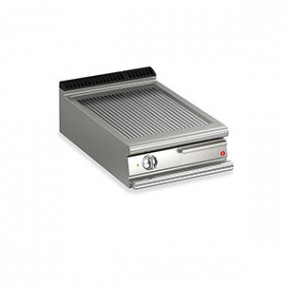 Grillade électrique - Plaque rainurée 35,4 dm² - Gamme Queen 900 - 90QFTE613 - Baron