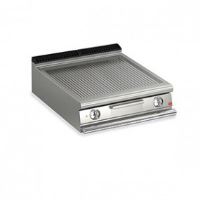 Grillade électrique - Plaque rainurée 48,4 dm² - Gamme Queen 900 - 90QFTE813 - Baron
