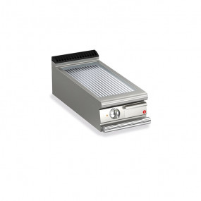Grillade électrique - Plaque rainurée 22,4 dm² - Gamme Queen 900 - 90QFTE415 - Baron