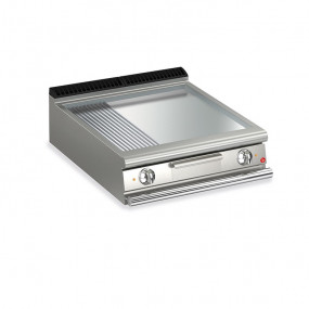 Grillade électrique - Plaque 1/3 rainurée 48,4 dm² - Gamme Queen 900 - 90QFTE825 - Baron