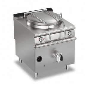 Marmite gaz ronde - 100 litres - Chauffe directe - Gamme Queen 900 - 90QPFG100 - Baron
