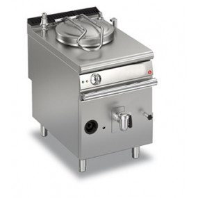 Marmite gaz ronde - 50 litres - Chauffe indirecte - Gamme Queen 900 - 90QPFGI650 - Baron
