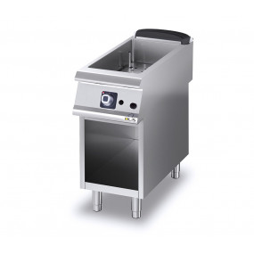 Bain-marie gaz sur placard ouvert - DIAMANTE 90 - OLIS - D9210CBG