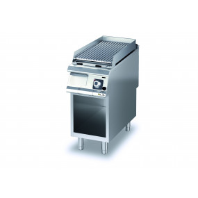Grill à pierre volcanique sur placard ouvert - DIAMANTE 90 - OLIS - D9210PLG