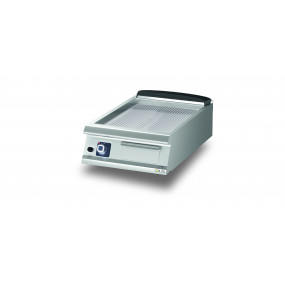 Élément top - Grillade gaz - Plaque rainurée AISI 430 - 545 x 700 mm - DIAMANTE 90 - OLIS - D9310TFTGR