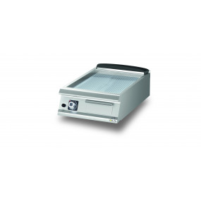 Élément top - Grillade gaz - Plaque rainurée chromée - 545 x 700 mm - DIAMANTE 90 - OLIS - D9310TFTTGCR