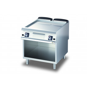 Grillade gaz sur placard ouvert - Plaque lisse chromée - 745 x 700 mm - DIAMANTE 90 - OLIS - D9410FTTGC