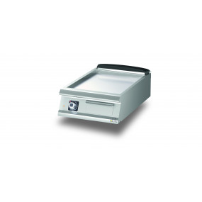 Élément top - Grillade électrique - Plaque lisse AISI 430 - DIAMANTE 90 - OLIS - D9310TFTE