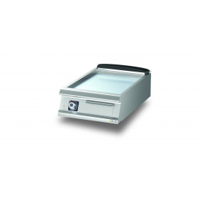 Élément top - Grillade électrique - Plaque lisse chromée - DIAMANTE 90 - OLIS - D9310TFTEC