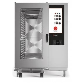 Four mixte électrique à injection de vapeur - 20 niveaux GN 2/1 (40 NIVEAUX GN 1/1) - SMART - BSEV202D - Baron