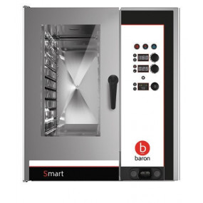Four mixte électrique à chaudière - 10 niveaux GN 1/1 - SMART - BSEB101D - Baron
