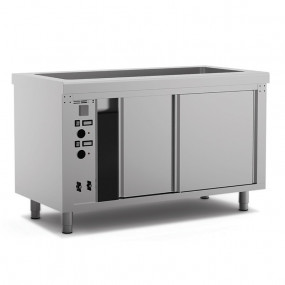 Table bain-marie avec étuve - SELF-SERVICE 750 - SEBE1450 - Nosem - Finition - Laqué