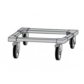 Chassis à roulettes pour tiroirs et armoires de maintien au chaud - Moduline - Type de modèle - HSH052E