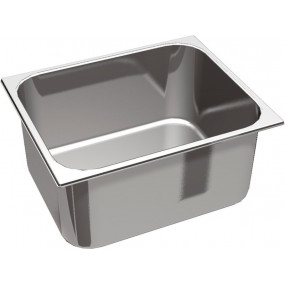 Bac inox pour saladettes - Profondeur 150 mm - Dimensions Gastronormes - GN 1/1