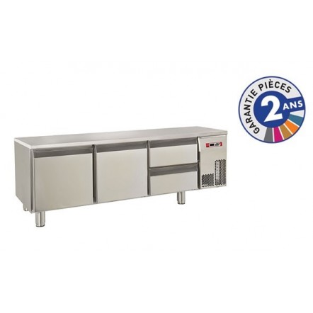 Soubassement réfrigéré positif - 220 L - Baron - Type de modèle - 6 tiroirs