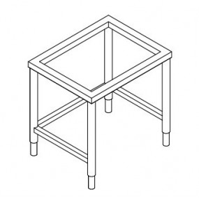 Support ouvert pour four 7 GN 1/1 - NSR071 - Support ouvert pour four 7 GN 1/1 - NSR071