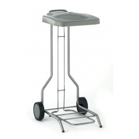 Support en inox pour sacs poubelles 100/130 L - SUPPOUB - Support en inox pour sacs poubelles 100/130 L - SUPPOUB