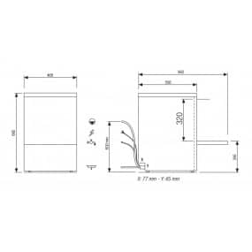 Lave-verres - 8 litres -...