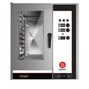 Four mixte gaz à chaudière - 10 niveaux GN 1/1 - SMART - BSGB101D - Baron