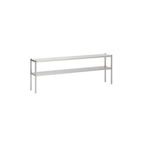 ETAGERE SUR COLONETTES INOX 304, 1 NIVEAU 2000x400x400