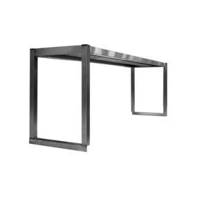ETAGERE SUR COLONETTES INOX 304, 1 NIVEAU 1000x400x400