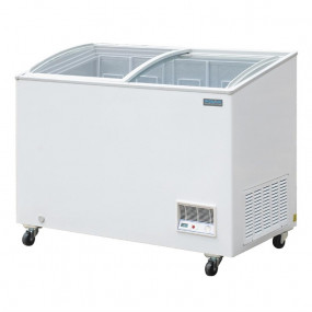 Congélateur coffre vitré polar 270 litres