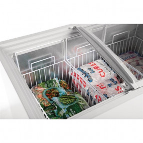Congélateur coffre vitré polar 270 litres