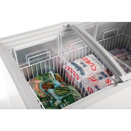 Congélateur coffre vitré polar 270 litres