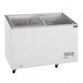 Congélateur coffre vitré polar 270 litres