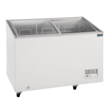 Congélateur coffre vitré polar 270 litres