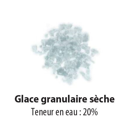 Machine à paillettes, avec réserve, production de 94kg/24h