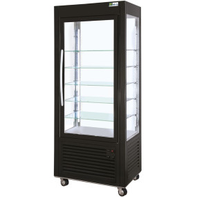 Vitrine Boulangerie Pâtisserie 4 Faces Triple Vitrage Ventilées