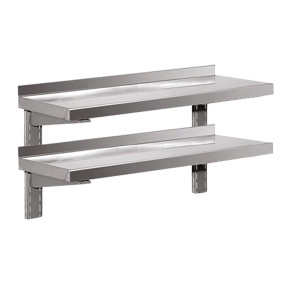 Étagère Murale Double