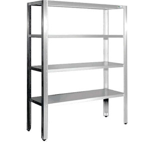Étagère Aisi 304 Sur Pieds 4 Niveaux Super renforcées